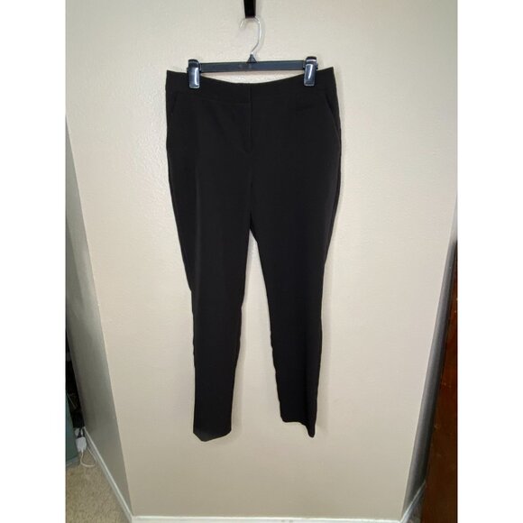 Laundry Black Dress Pants Women 10 Polyester Blend Mid-Rise Casual Office Style - Picture 1 of 7